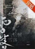 落了雪的高山松林